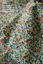 145cm Floral Cotton Poplin Fabric, 50cm Piece