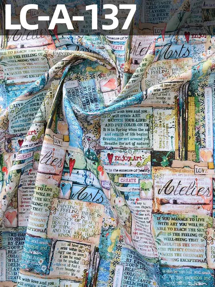 Vintage Newspaper & Map Print Cotton Fabric – Digital Print, 110cm Wide | Quilting, Sewing & DIY