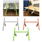 Soporte de aluminio para bastidor de bordado de mesa – Abrazadera para bastidor de punto de cruz y costura