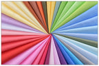 Juego de telas de sarga de algodón de color liso de 38 piezas – 20 x 30 cm (8" x 12") | 38 colores únicos