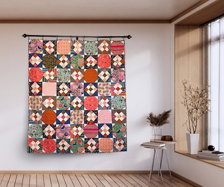 Crazy 8s & Nifty 9s Quilt Kit